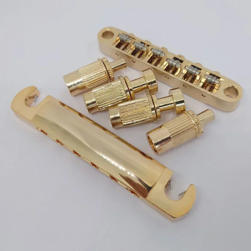 Guitar Tune-o-matic Bridge and Tailpiece Set 52mm for LP SG Guitars Replacement Parts