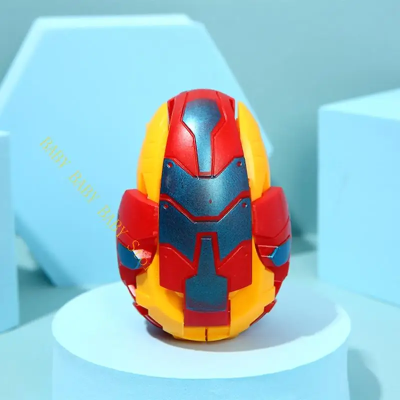 Q81a dinozaurowe jaja deformacja robota zabawka automatyczna transformacja daru edukacyjnego dla dzieci