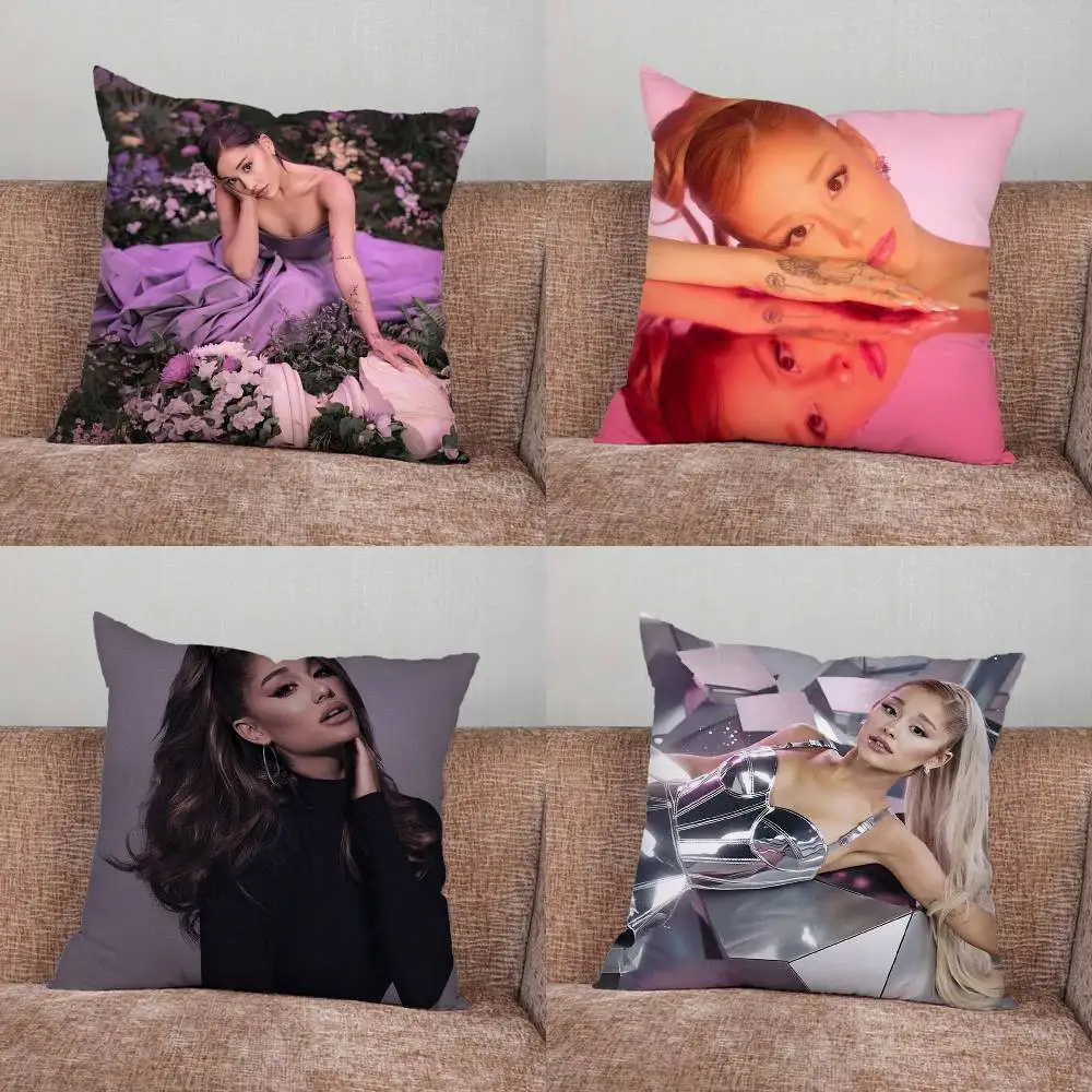 A-Ariana Singer Grande Pillow Case Pillowcase Home Sofa Cushions Car Cushions Pillowcover Office Pillowshell Pillow