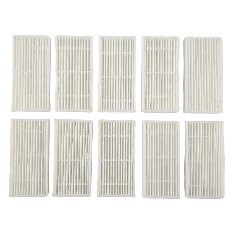Premium-10PCS Washable Hepa Filter Accessories For Midea VCR04W Robot Vacuum Cleaner Accessories Filters