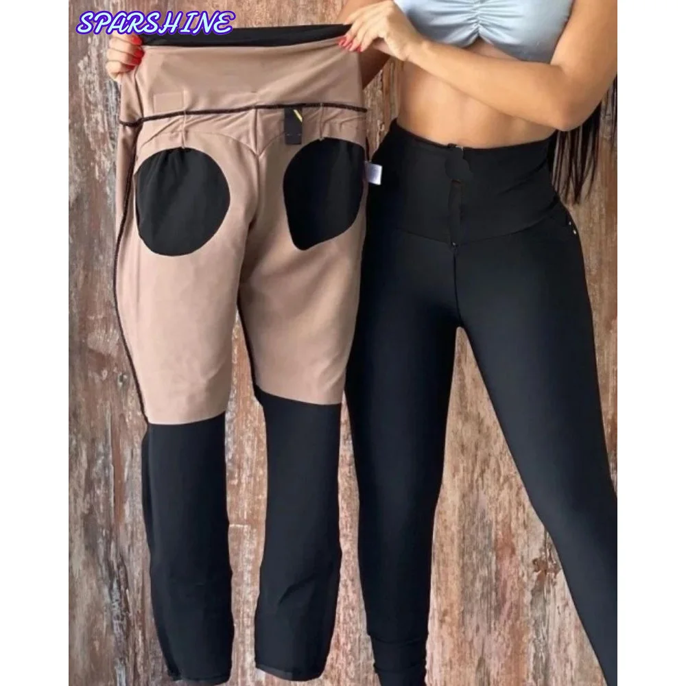 Women High Waist Leggings Sexy Butt Lifter Tights Pants Sculpture Leggings Push Up Ladies Trousers Gym And Shaping Pants