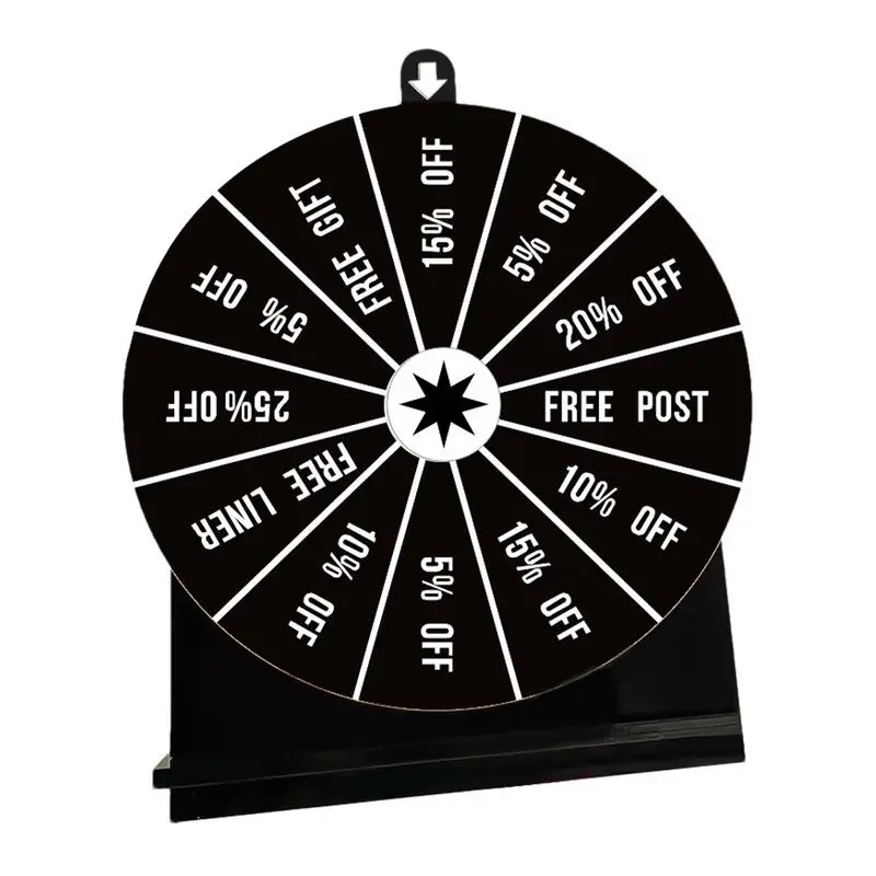 Spin Wheel For Prizes Multipurpose Spin Prize Wheel Wheel Of Fortune Game Compact Spinner Game Wheel Of Fortune Wheel Spinner ﻿