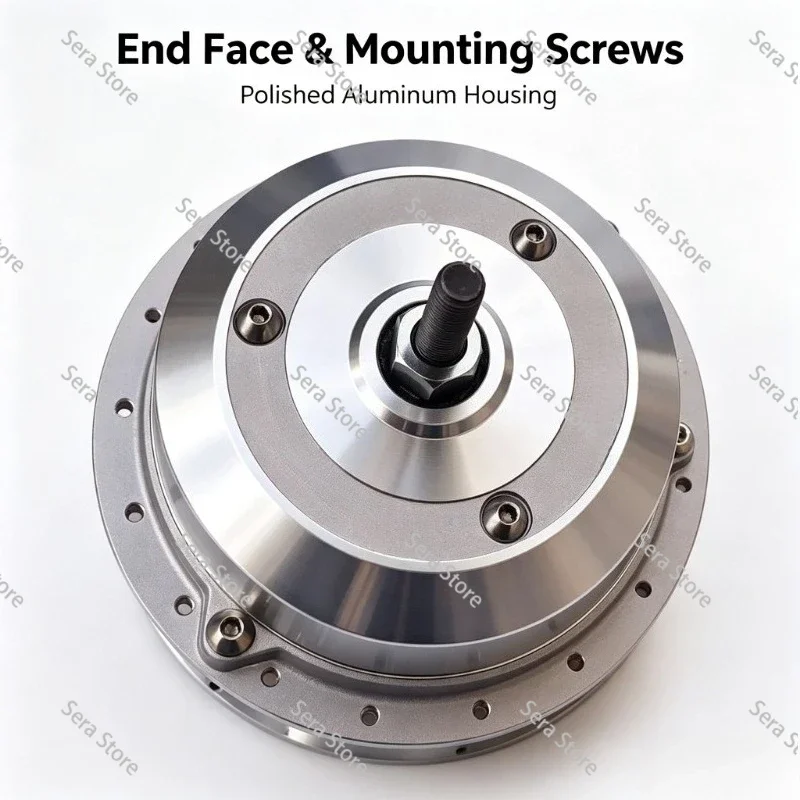 Electric Assisted Mountain Bike Brushless Wheel Motor Unidirectional Clutch Gear Reduction Three-phase Eight Wire Brushless