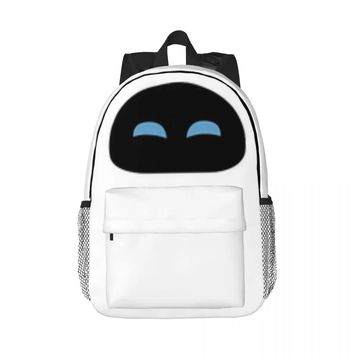 Eve Eyes + Logo Mochila para meninas e meninos, mochila escolar de grande capacidade do estudante, 15 Polegada