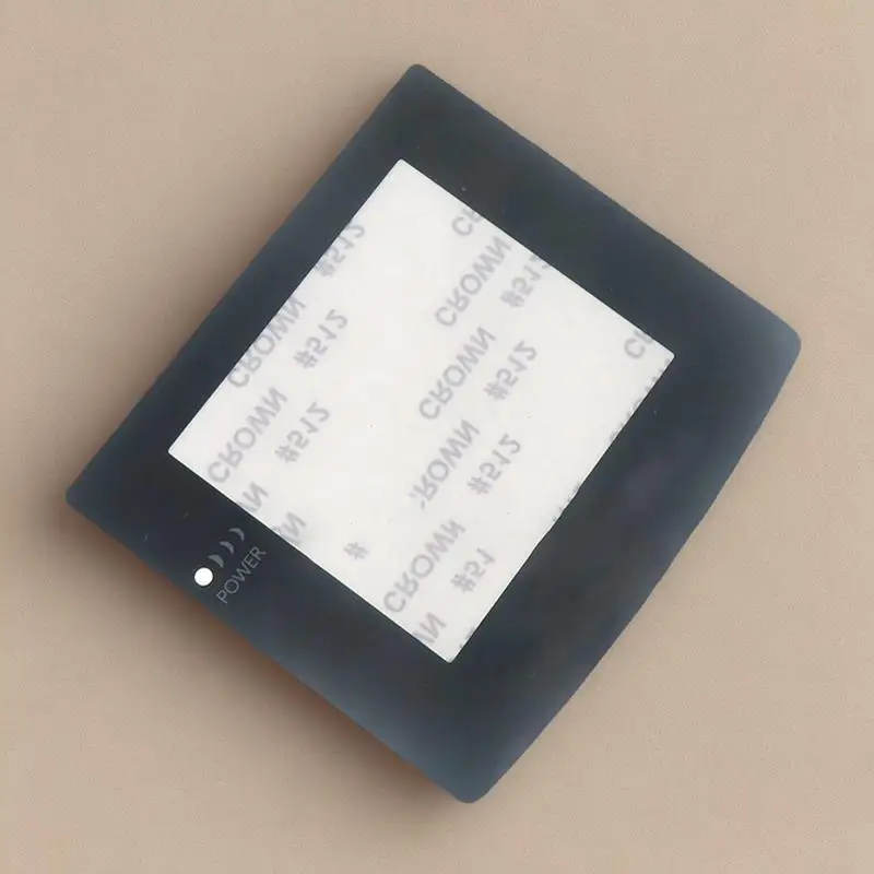 1pc für gbp gbc kunststoff linsen bildschirm glaslinsen schutz abdeckung w/adhensive parts display kunststoff bildschirm spiegel reparatur zubehör