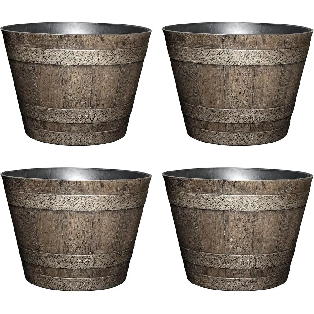 

Дубово-коричневый кашпо для виски из смолы, 20,5 г., набор из 4 шт.