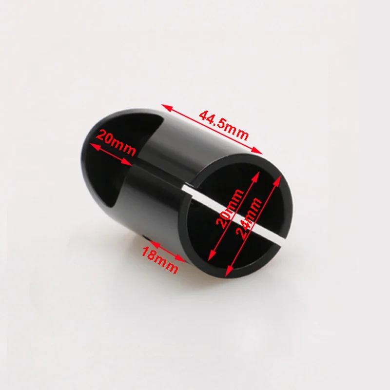 Trépied à trois voies en alliage d'aluminium D20mm à 20mm, 6 pièces, train d'atterrissage, Tube en carbone, adaptateur de support de connecteur fixe pour UAV