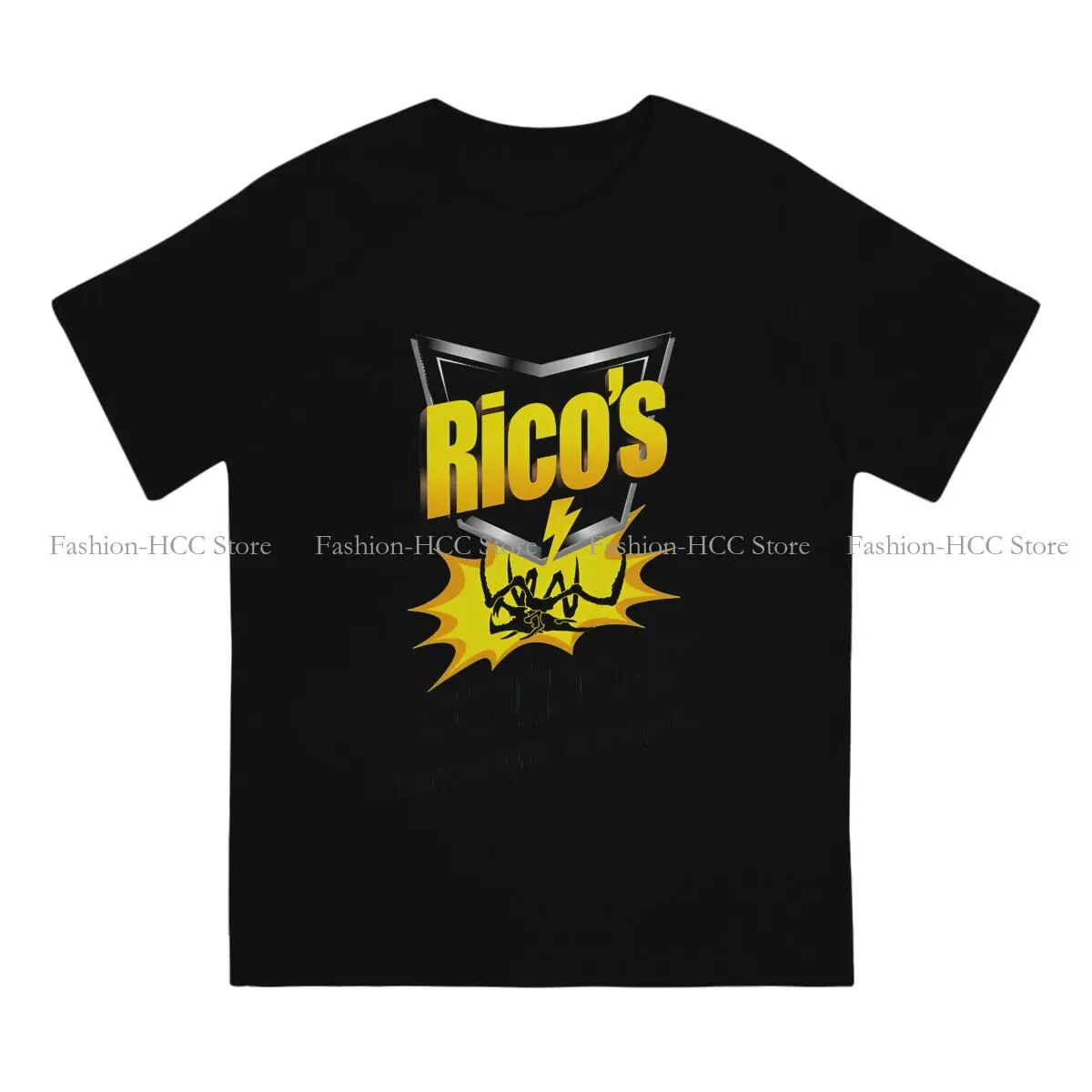 Rico's Roughnecks Casual Polyester TShirt Starship Troopers Style Tops Leisure T Shirt Male Tee