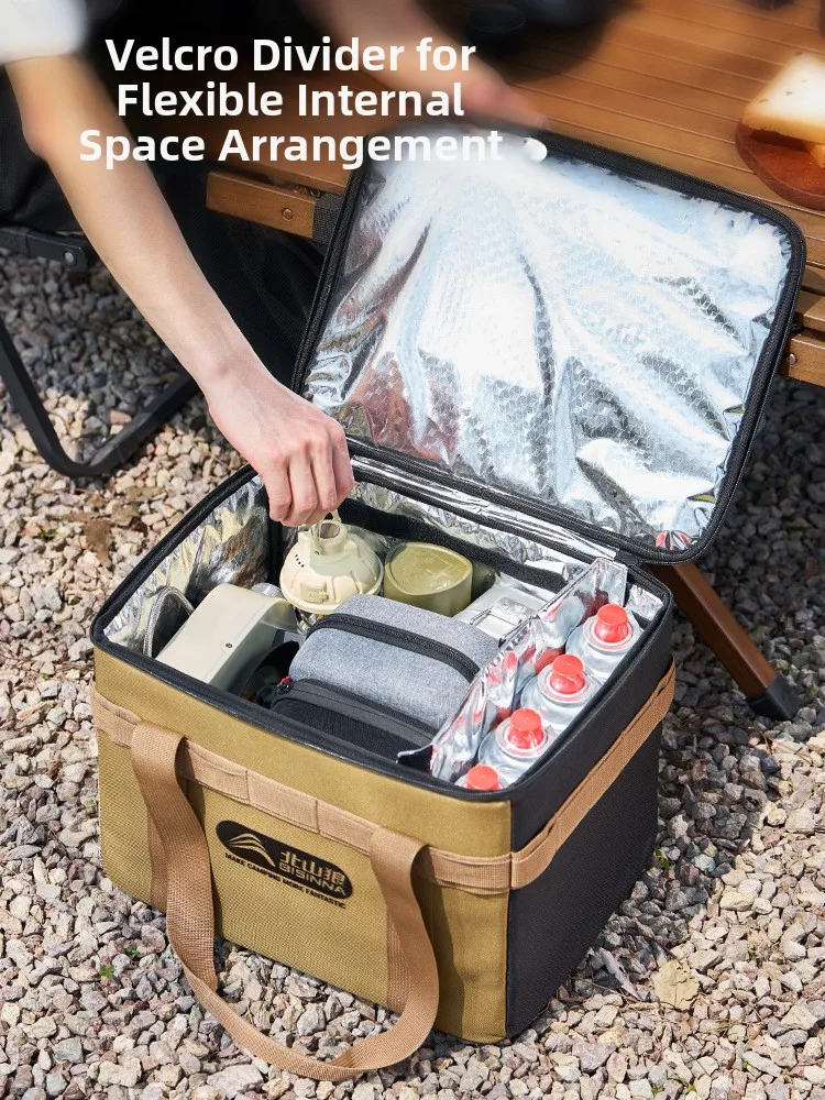 大容量アウトドア戦術収納ボックス-キャンプ用品-荒野用食器-キッチン用品収納容器