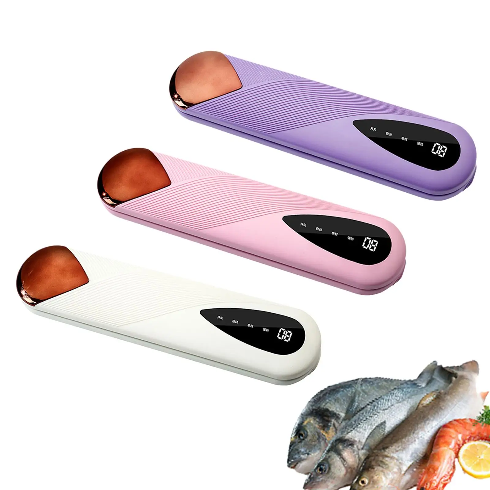 

Vacuum Sealer Machine Small Automatic Sealing Machine for Seafood Bread