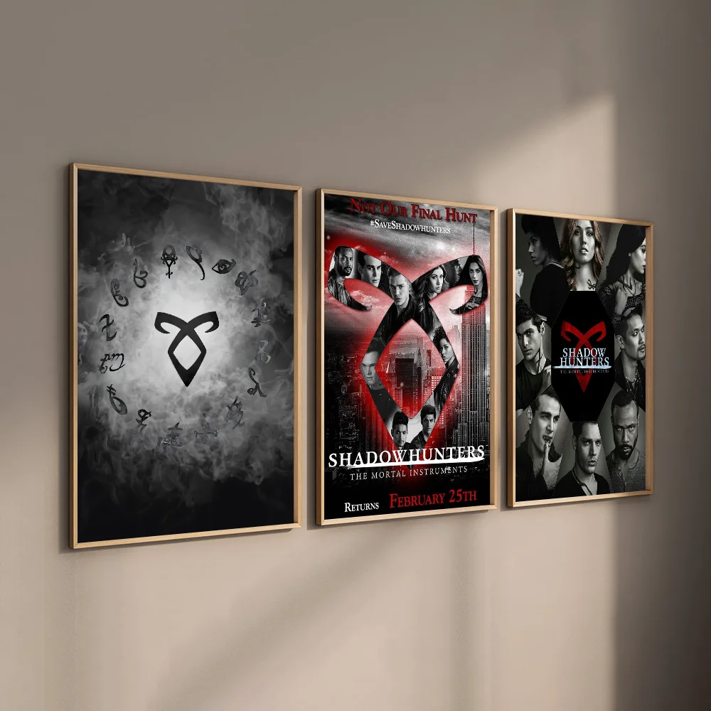 1PC TV S-Shadowhunters Poster High Quality Wall Art for Home Office Bedroom Living Room Hallway Bar Perfect Gift Idea view 5