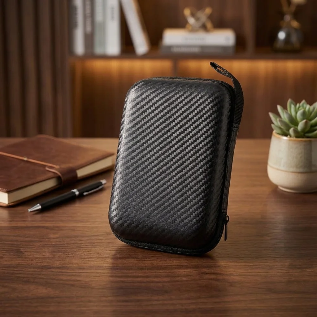 New Portable High Quality EVA Earphone Bag Wear-resistant Durable Data Cable Organizer Shockproof Universal Charger Case