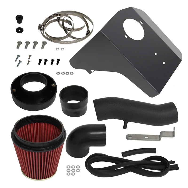 Cold Air Intake Pipe Kit & Air Filter Fits for Chevrolet Camaro 3.6L V6 Engine 2010-2011