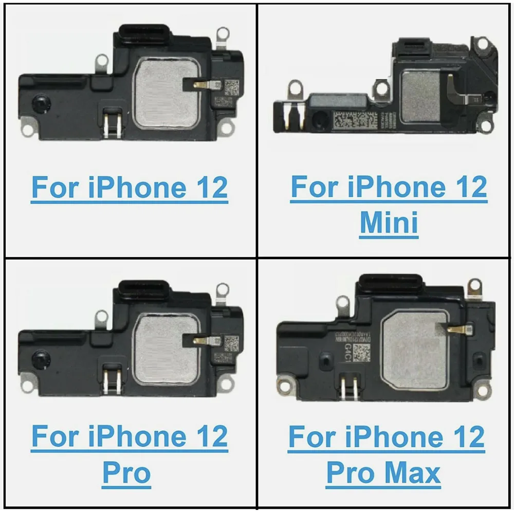Loud Speaker Replacement For iPhone 12 Mini Pro Max Bottom Sound Unit Ring