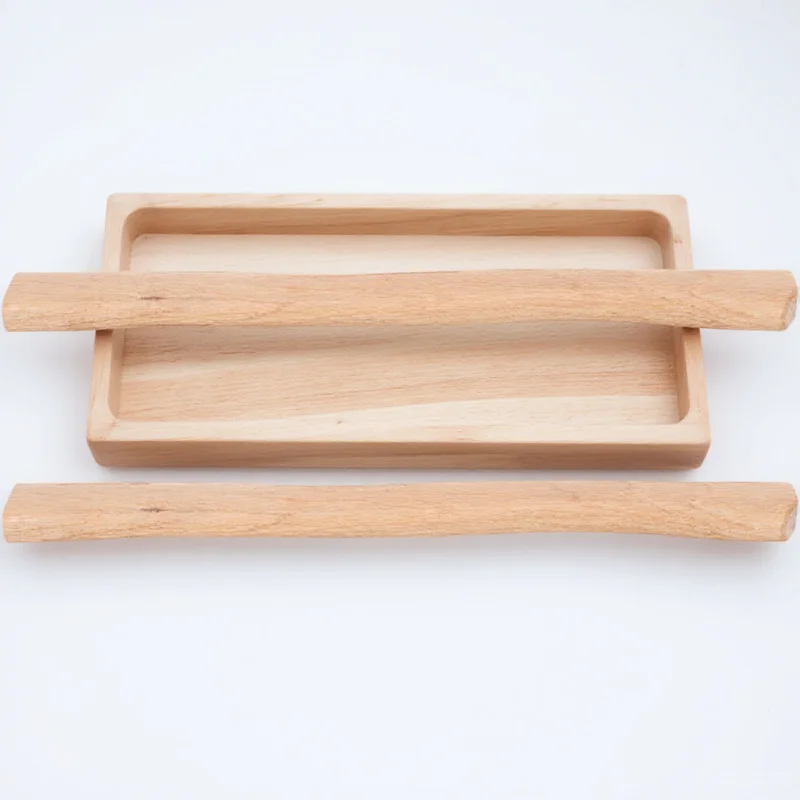 

2pcs Axe Accessory Hatchet Solid Natural Wood Wooden Handle For Fitting Tool Supplies Handle Replacement Accessory