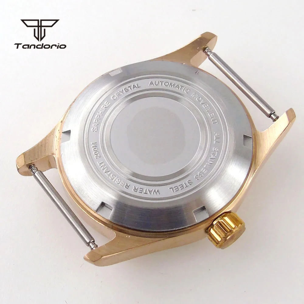 36mm Solid Cusn8 Bronze 20Bar Pilot Watch Dive Case Sapphire Glass Screw Crown Fit NH35 NH36 NH34 ETA2824 PT5000 ST2130 Movement