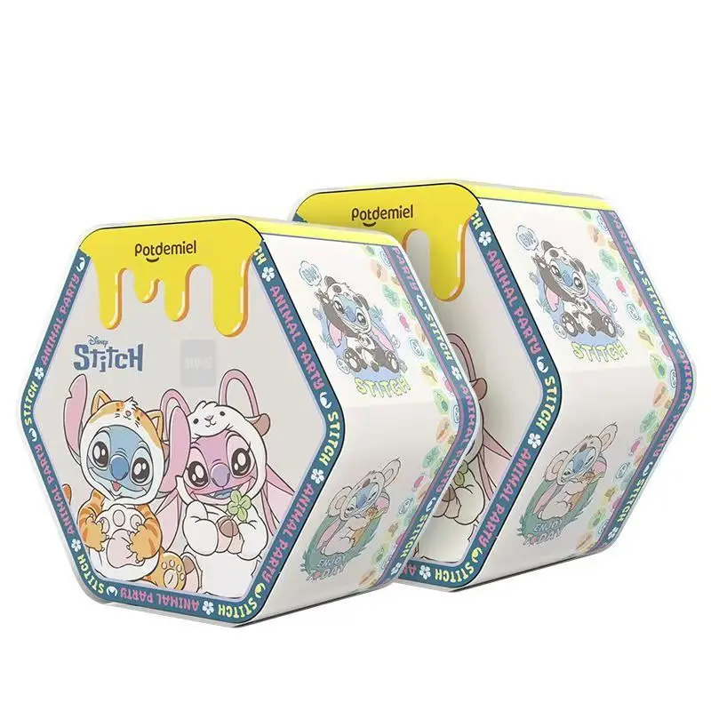 

2025 Stitch Animal Party Series Blind Box Kawaii Stitch Angel Figure Doll Bag Pendant for Kids Fans Girl Plush Keychain Gift
