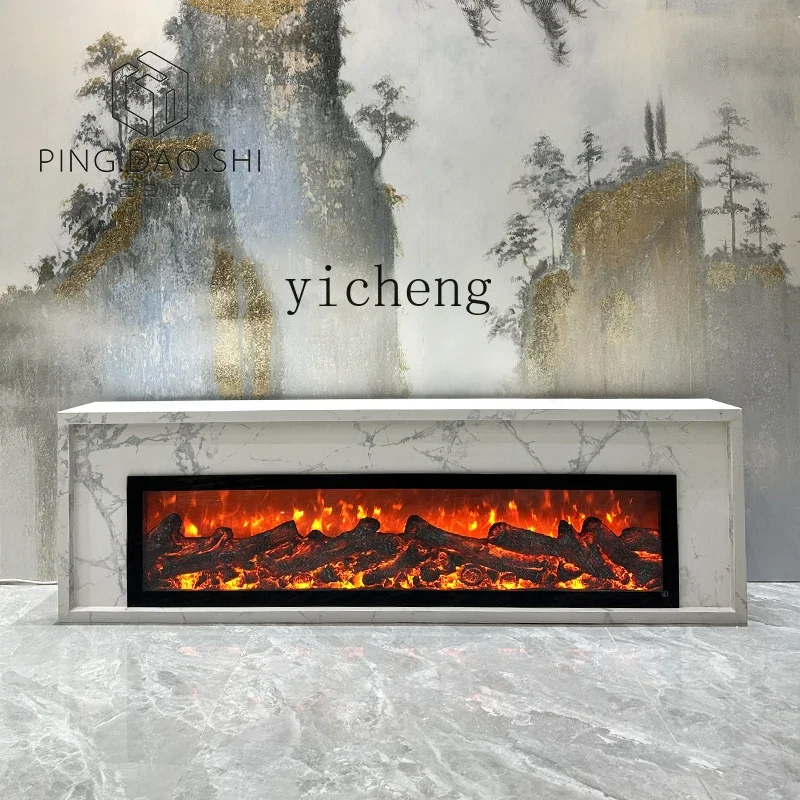 YFY  fireplace TV cabinet integrated electronic villa living room modern simple decorative cabinet