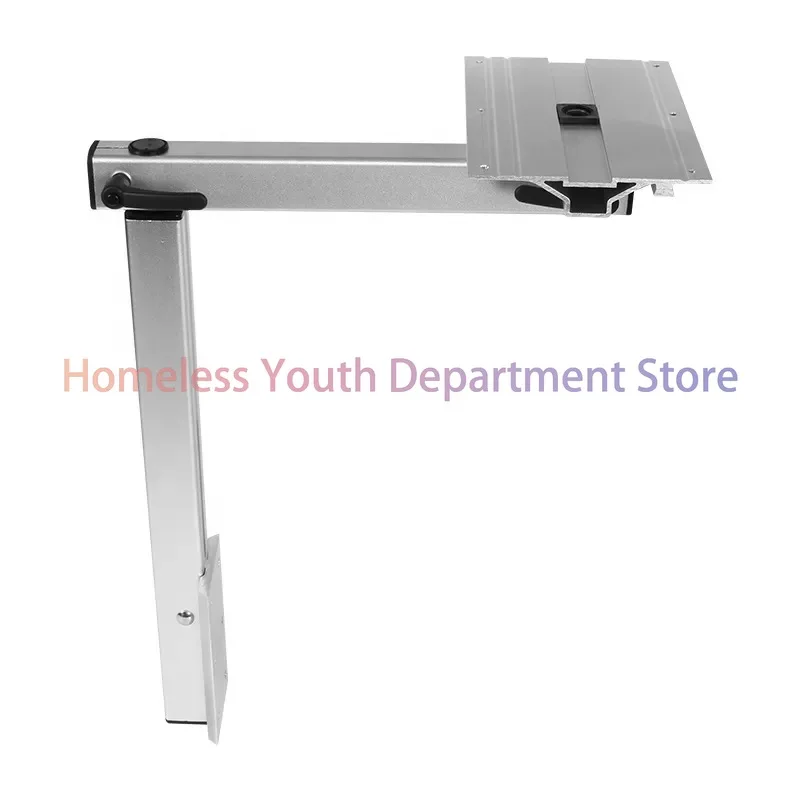 Aluminum Alloy Movable Table Leg 360° Rotation Adjustment Height Then Disassembly Suitable for Camping RV Accessories Load 50kg