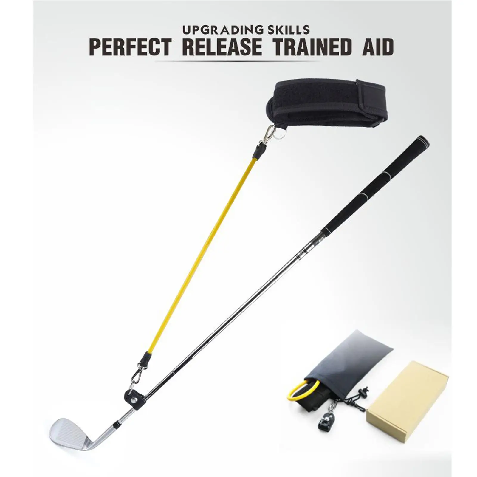 

Golf Swing Tension Belt Golf Training Tool Comfortable to Wear Easily Install Golf Club Equipment