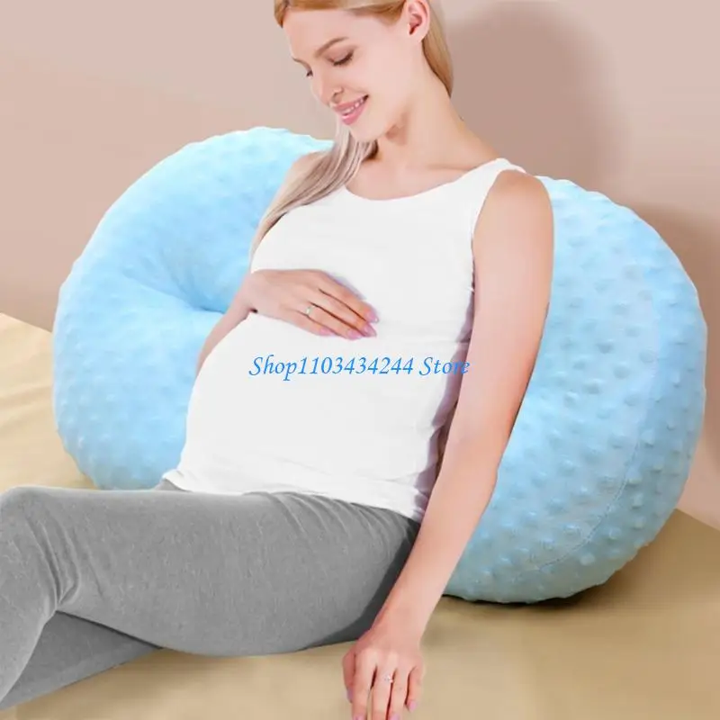 Full Body Pillow Cotton Nursing Pillow Dotted Pattern Pillow Support Pillow Unique for Sleeping Gift