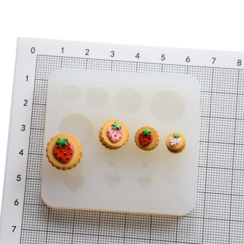 Enjoy Crafting with This Silicone Mold Soft Moulds for Small Strawberry Treats