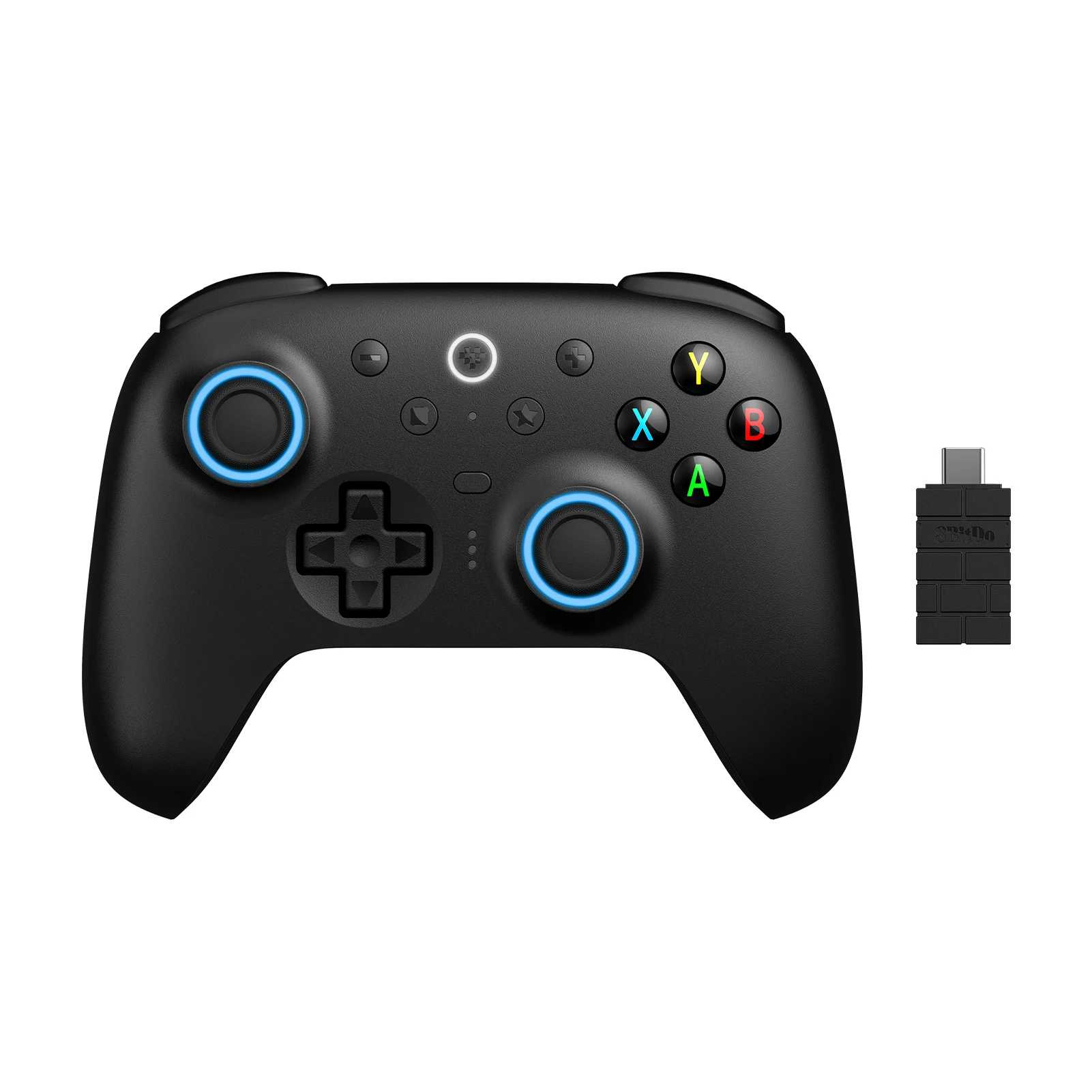8BitDo Ultimate Wireless Controller 2.4G Upate Hall Effect Joystick متوافق مع Windows10/11 وApple وAndroid