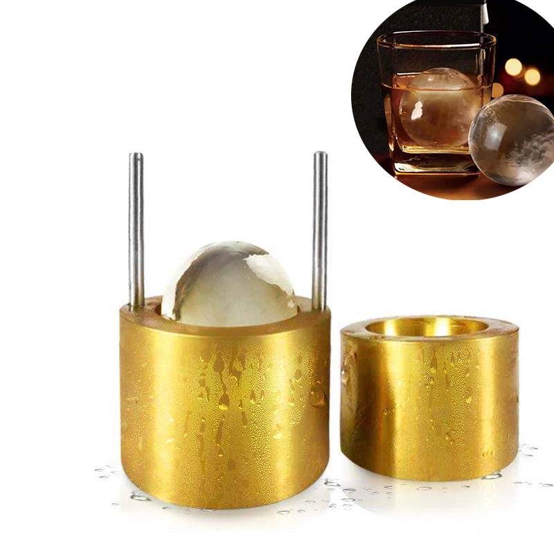 Ice Ball Maker Mold Commercial Bar Tools  Round Sphere Ice Cube Ball Maker