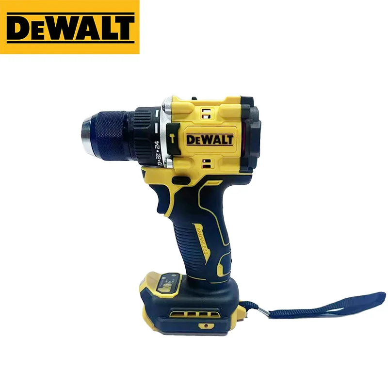 Taladro percutor inalámbrico sin escobillas DEWALT DCD805 20V MAX XR, herramienta compacta recargable de alto torque (solo herramienta)