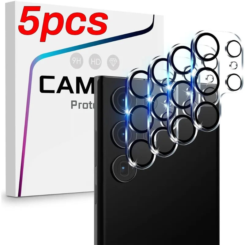 Clear Camera Lens Protector for Samsung Galaxy S24/S24Plus/S24Ultra Anti-scratch Back Lens Protective Cover Film for Samsung S24