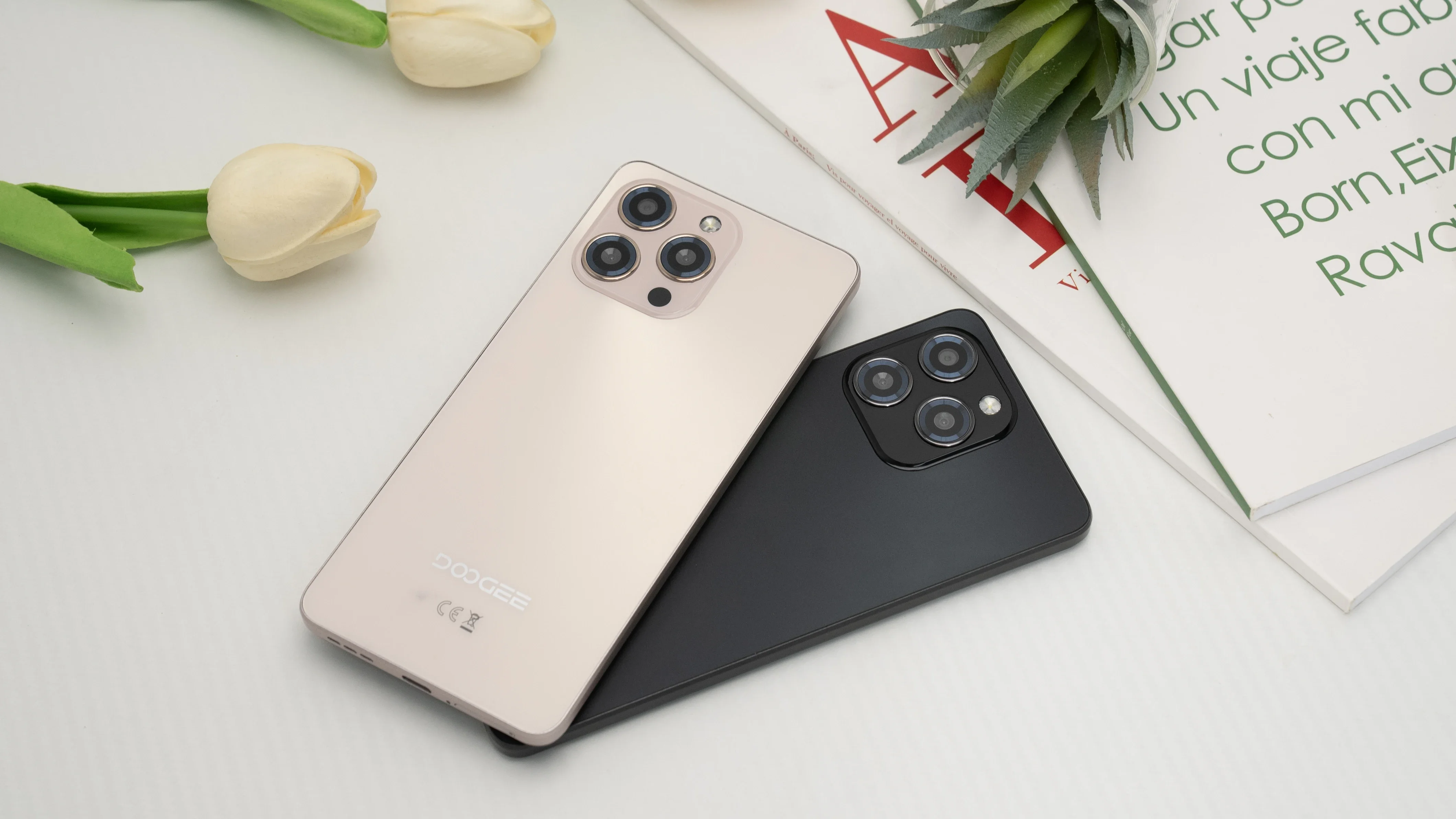 DOOGEE Note58 Pro Smartphone 6.75" HD+ Display Telephon Portable 8GB RAM 256GB ROM 6250mAh Battery Android 15 NFC Mobile Phones
