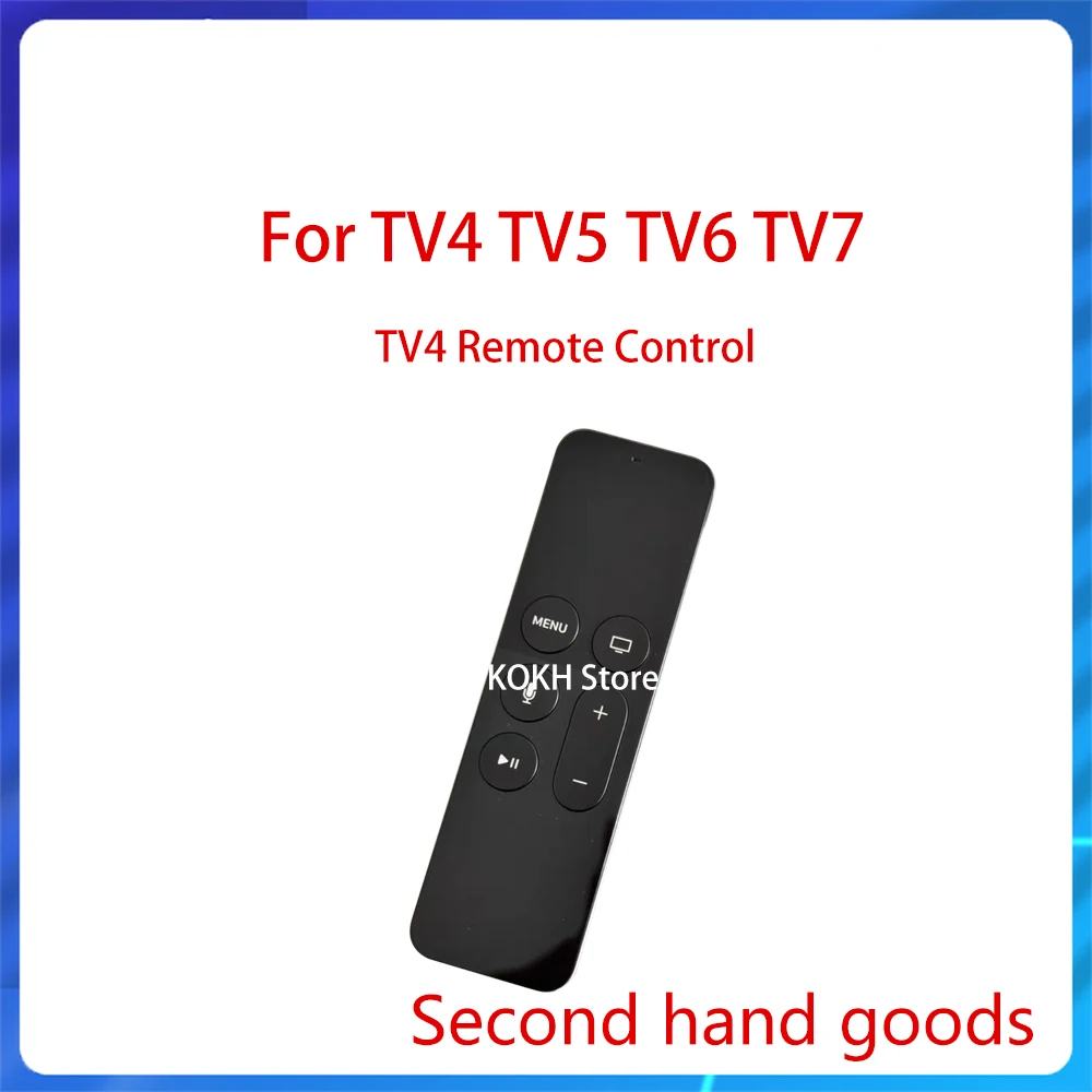 Oryginalny używany A1513 TV4 zdalny odtwarzacz sieciowy dekoder pilot do TV4 TV5 TV6 TV7 A1962 A1625 TV Box 1080p