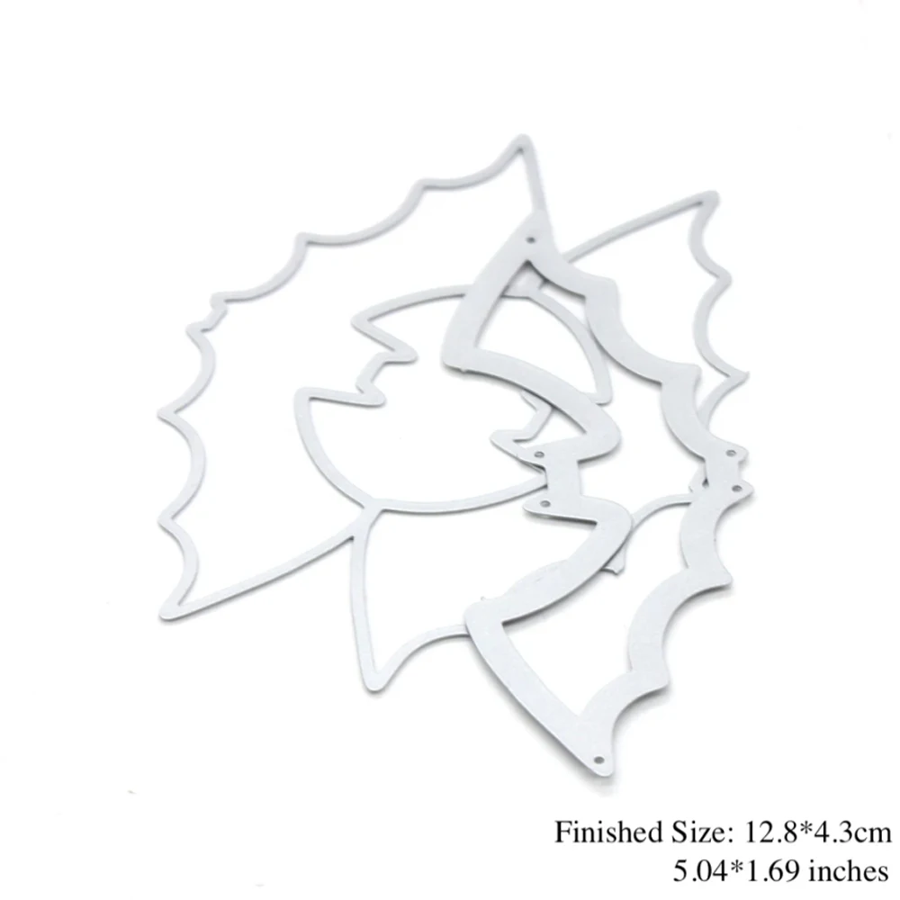 KLJUYP Bat Shaker Bag Topper Metal Cutting Dies Stencils for DIY Scrapbooking/album Decorative Embossing DIY Paper Cards