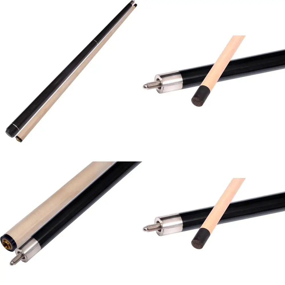 

Комплект из двух частей: кий для бильярда с древесным и кленовым шафтом - 23 унции, доступен в черном, красном, зеленом или синем цветах.