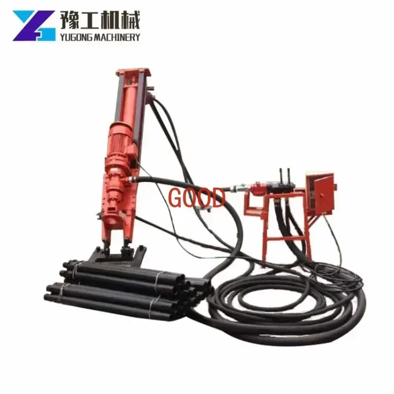 20 متر 30 متر رخيصة صغيرة DTH المطرقة المحمولة آلة حفر آبار المياه الصخور لمنصات الحفر الحفارات جودة عالية #3
