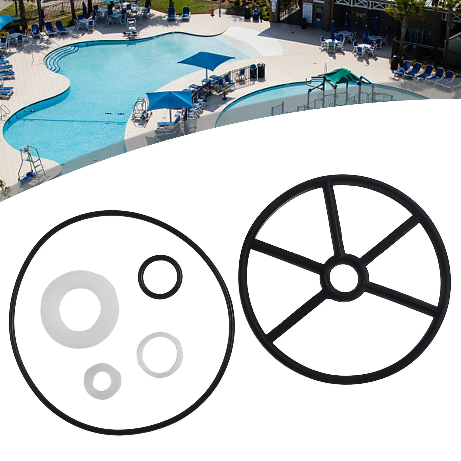 

Reliable Gasket Seal Kits for Hayward SP0710, Easy to Install and Maintain, Extend the Lifespan of Your Pool System
