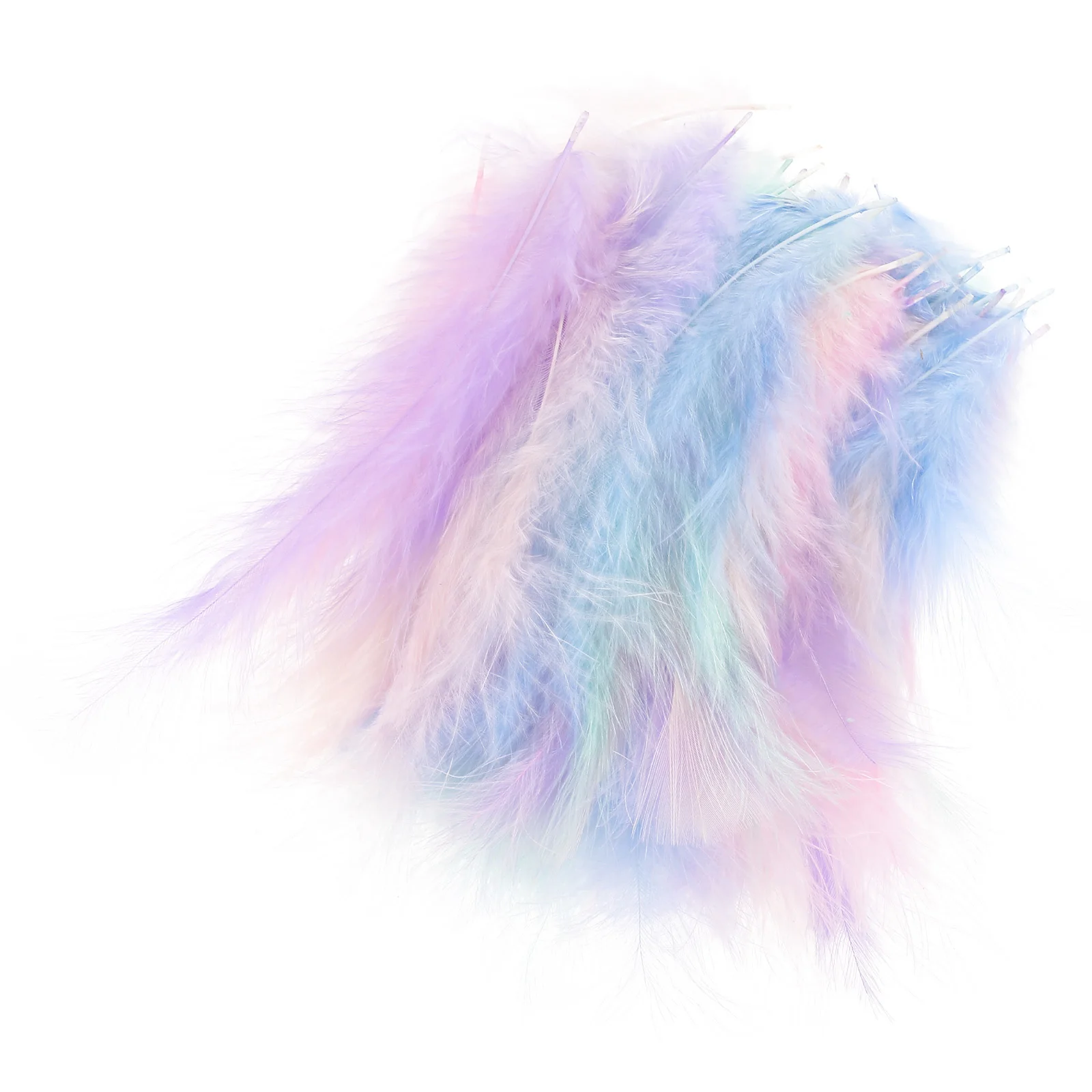 

300Pcs DIY Dream Catcher Plume Natural Turkey for Handmade Crafts Party Cosplay Photo Props and Decor