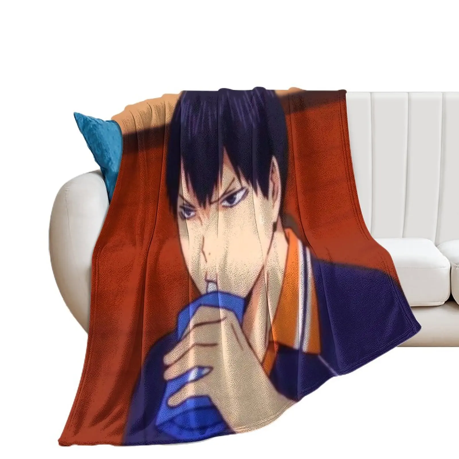 

kageyama-nice kill Throw Blanket Summer Beddings Sofa Throw Sofas Kid'S Blankets