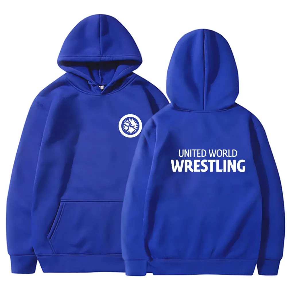 Herbst Winter United World Wrestling Sweatshirt Coole Herren Pullover Mode UWW Hoodies Unisex Streetwear Tops – Detail 18