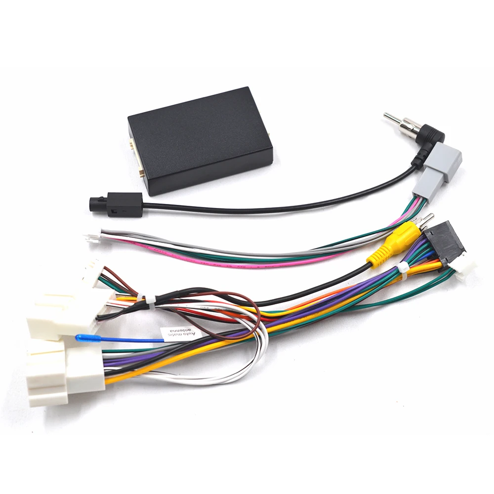 for Renault Duster Jogger Taliant Sandero Clio4 Car Radio Player Android Power Cable Canbus Frame Wiring Harness