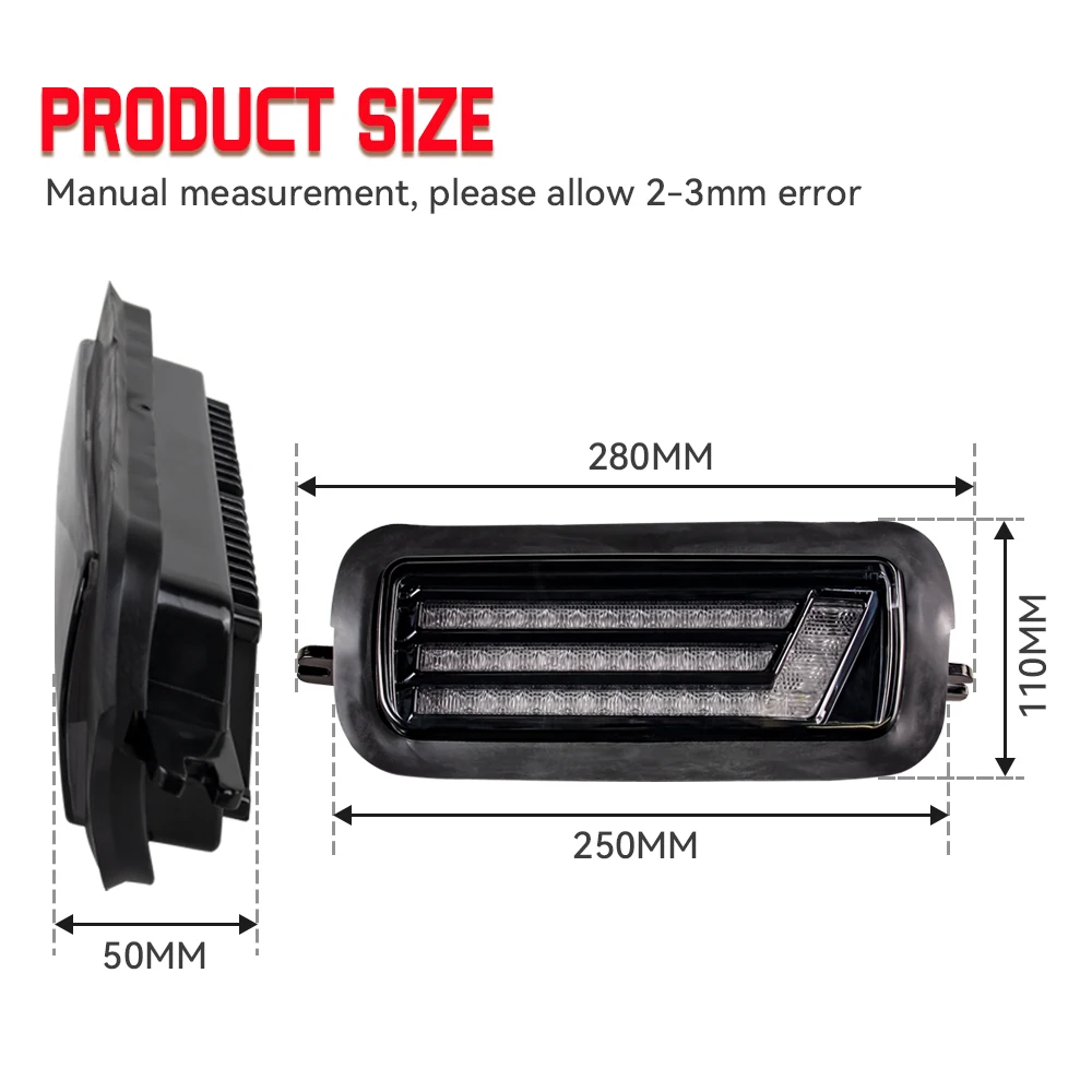 For Lada Niva 4X4 1995 - 2020 Daytime Running Light with Running Turn Signal LED Turn Signal Light Waterproof for Lada Niva 4X4