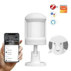 Tuya Zigbee Motion Sensor PIR Infrared Presence Sensor 220V Home Alarm Human Body Detection For Smart Life Alexa Google Home