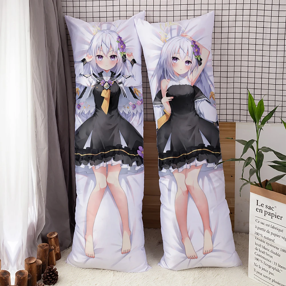 

Game Blue Archive Shirasu Azusa Dakimakura Hugging Body Pillow Cover Case Two-Side Printed DIY Pillowcases Home Bedding 6 Sizes