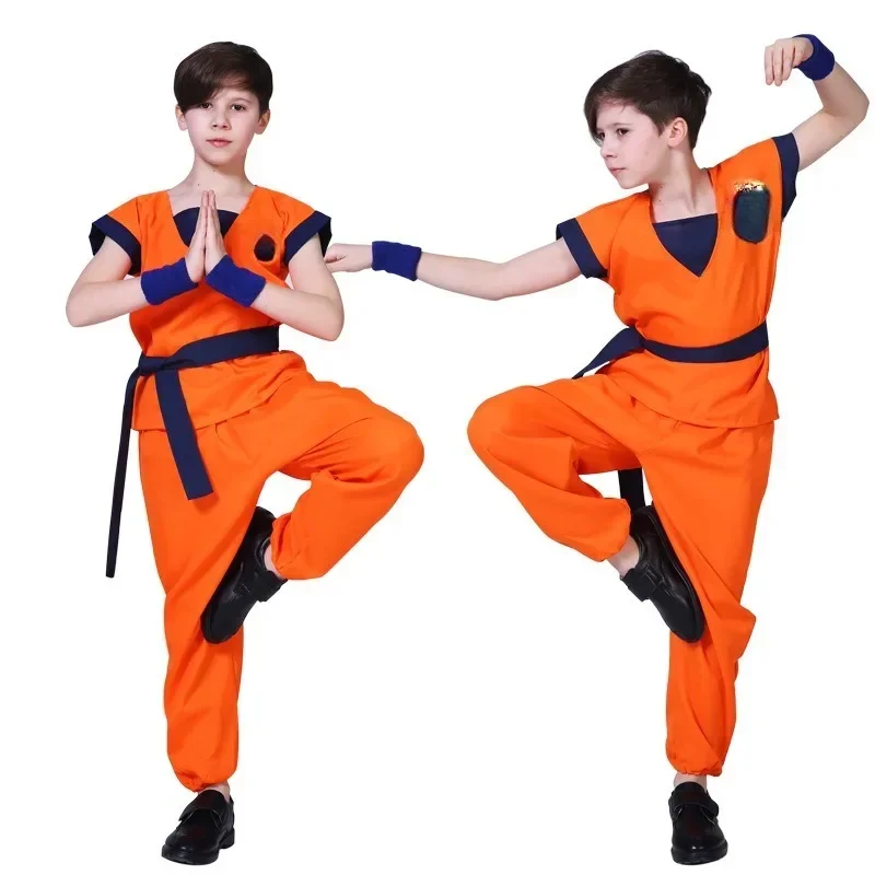 Children's and Men's Clothing Turtle Style Halloween Dragon Ball Goku Costume Cos play Anime Performance Party Costumes