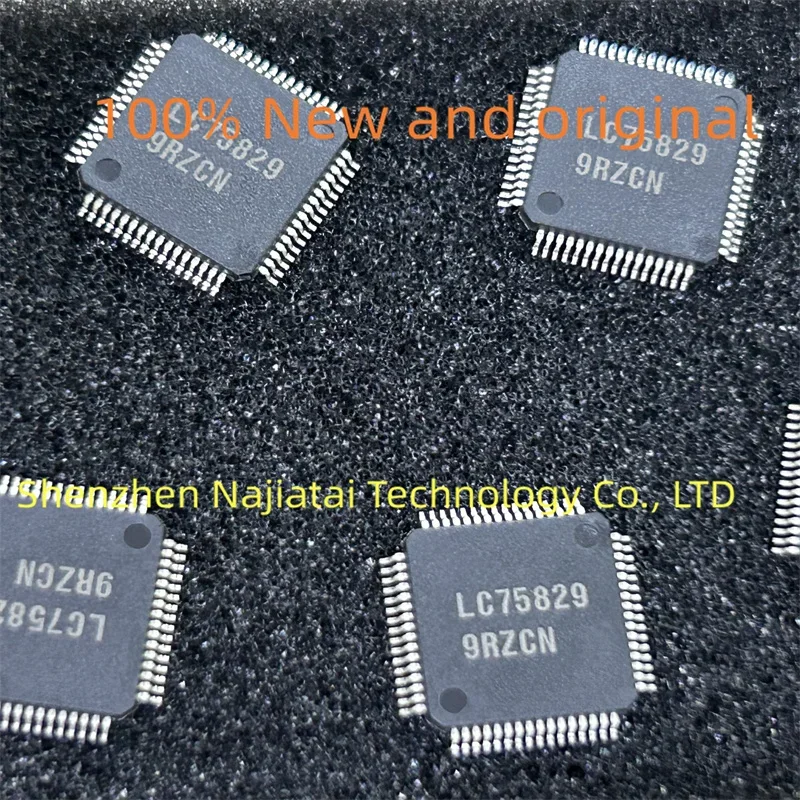 5PCS/LOT 100% New Original LC75829PW-H LC75829PW LC75829 64-LQFP IC Chip