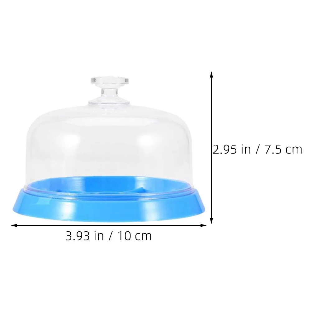 3 Pcs Watches Plastic Repair Kit Small Dustproof Case Rodico Putty Storage Movement Holder Fitting Dies