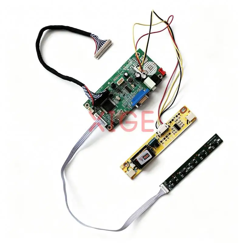 

Display Drive Controller Board Fit MT185GW01 LTM185AT02 M185B1 LTM185AT01 1366*768 1366x768 30 Pin LVDS VGA+HDMI 2-CCFL Kit DIY