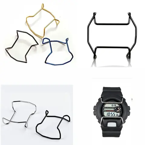 För CasiOak DW5600 GW-5000 5035 GW-M5610 Modifiering GA 2100 Tillbehör För CasiOak Klockstötfångare I Rostfritt Stål 8 best sales gx56 - №8