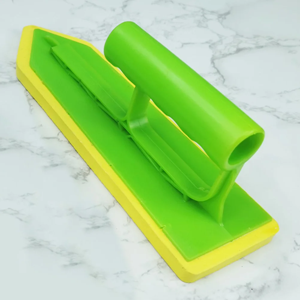 Convenient Grout Float Rubber Sponge Drywall Trowel with Handle Portable Floor Grout Float Accessory