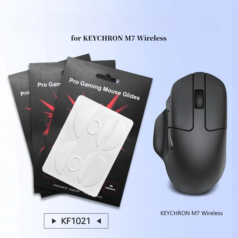 

2 Sets Mouse Skates Feet PRO Gaming Mouse Glides for KEYCHRON M7 Wireless
